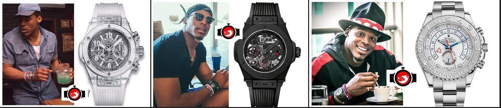 Cameron Newton's Impressive Watch Collection: Hublot and Rolex